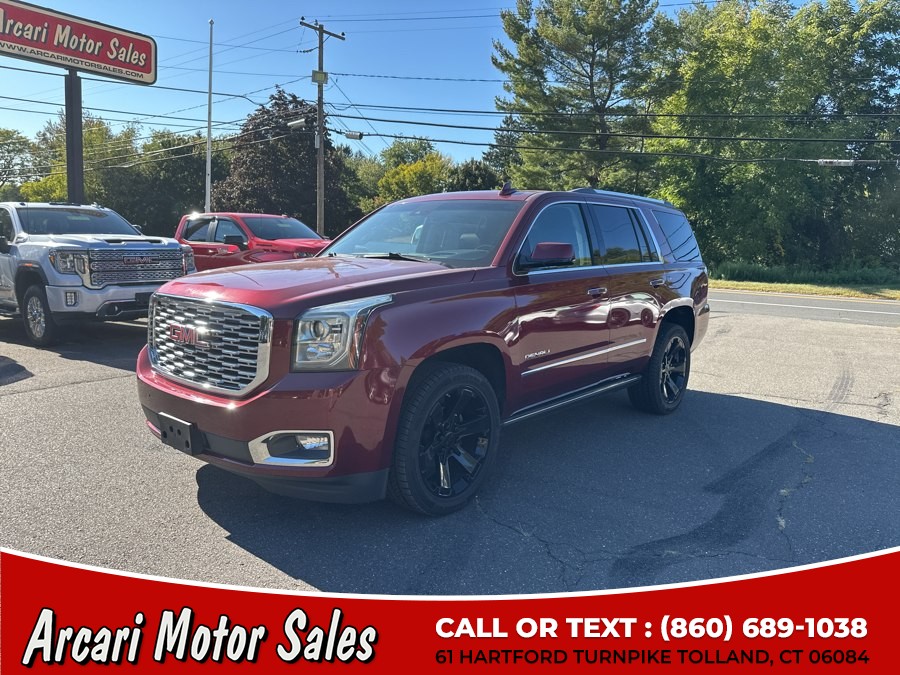 Used GMC Yukon 4WD 4dr Denali 2018 | Arcari Motor Sales. Tolland, Connecticut