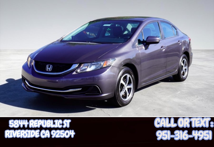 Used 2015 Honda Civic Sedan SE in Riverside, California | Big Timin Motors LLC. Riverside, California
