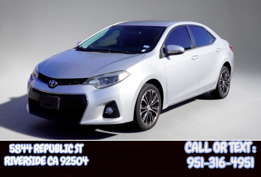 Used 2016 Toyota Corolla Sport Plus in Riverside, California | Big Timin Motors LLC. Riverside, California