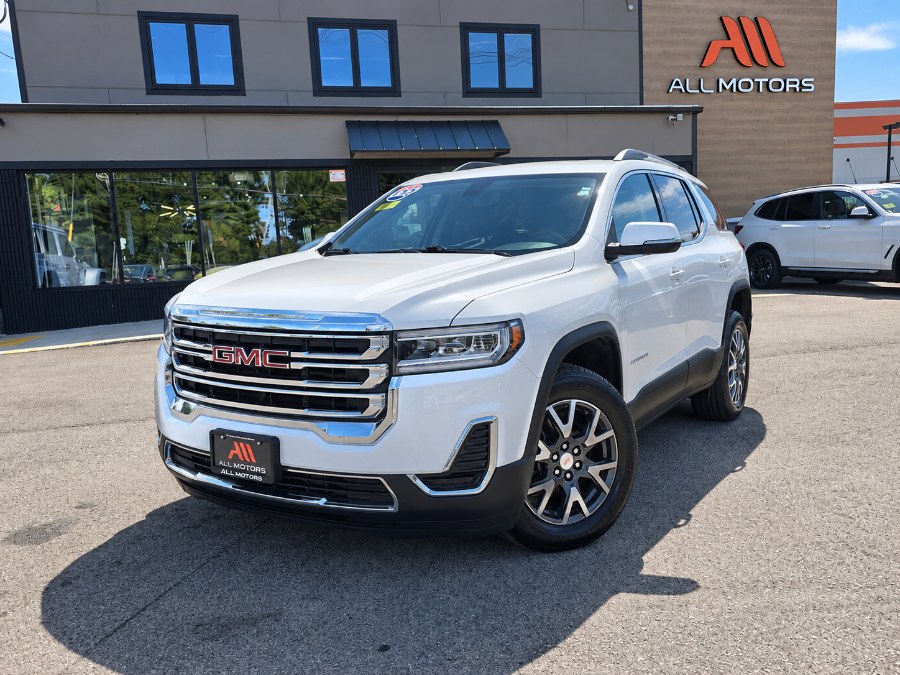 Summit White 2023 GMC Acadia SUV / Crossover Four-Wheel Drive Automatic