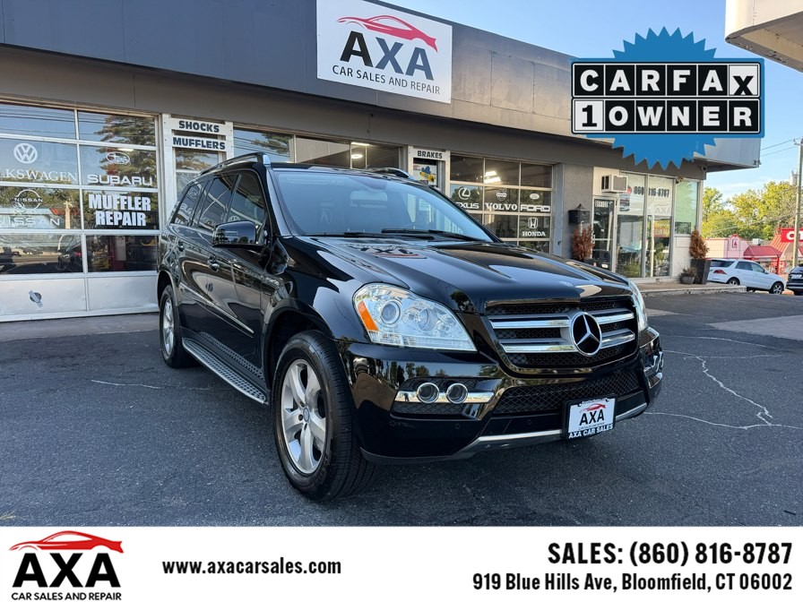 2011 Mercedes-Benz GL-Class 4MATIC 4dr GL 450, available for sale in Bloomfield, Connecticut | AXA Car Sales and Repair LLC. Bloomfield, Connecticut