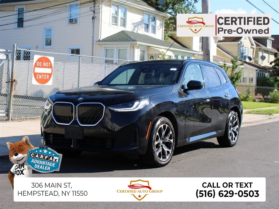 Used 2025 BMW X3 in Hempstead, New York | Certified Automotive Group. Hempstead, New York