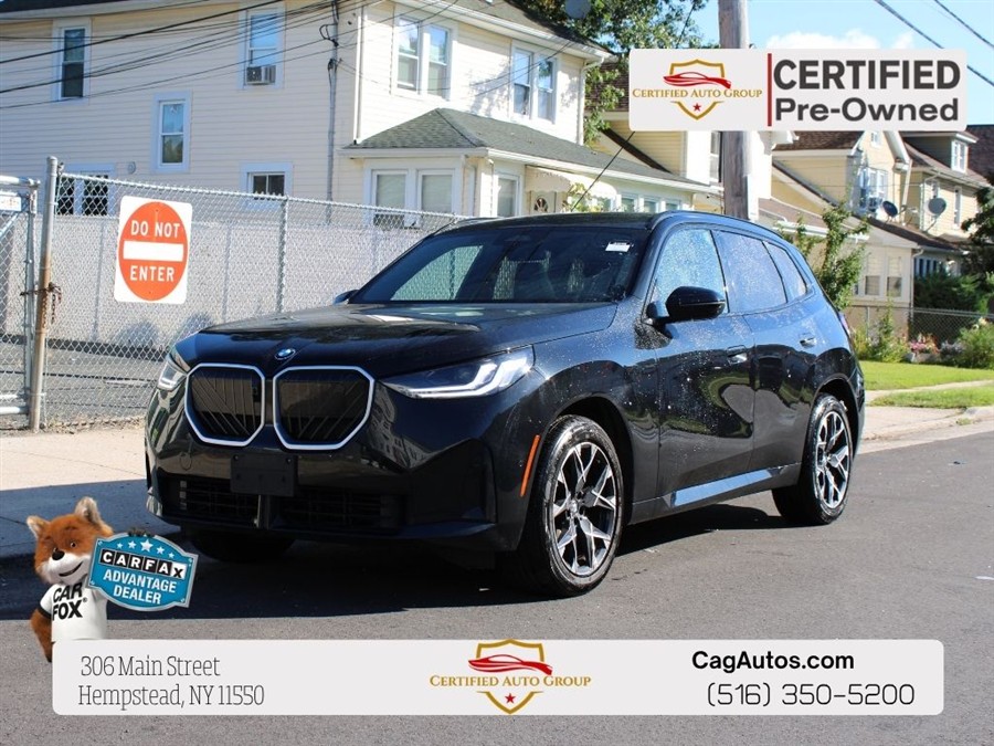 Black Sapphire Metallic 2025 BMW X3 SUV / Crossover All-Wheel Drive Automatic