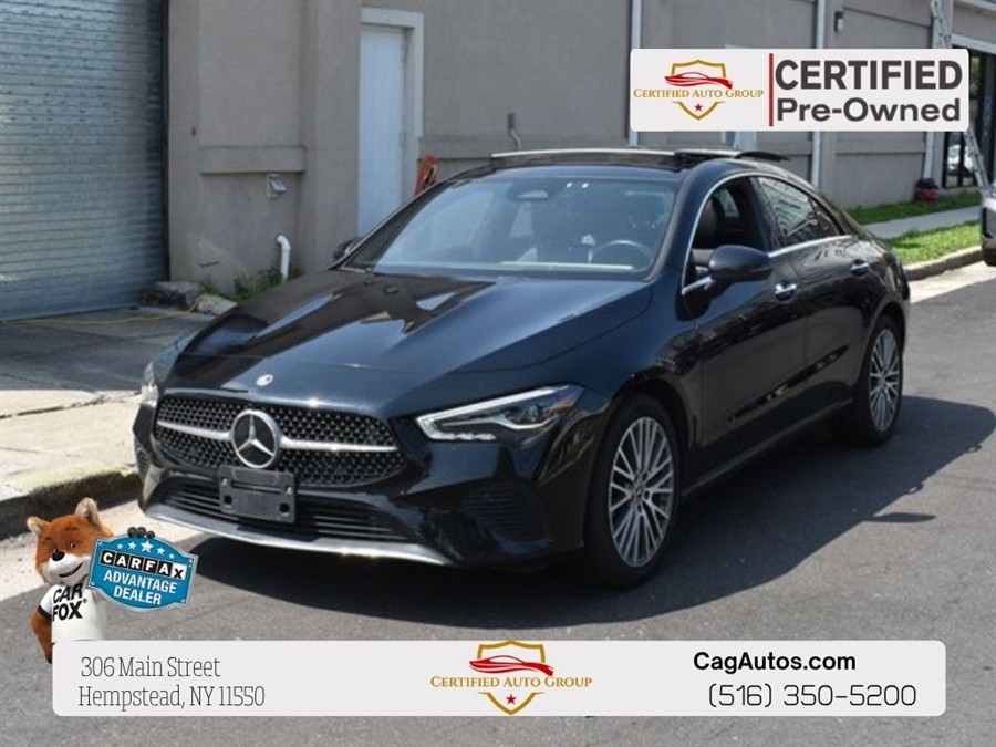 Night Black 2025 Mercedes-Benz CLA Coupe Front-Wheel Drive Automatic