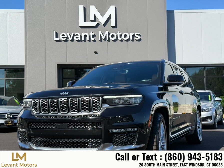Used 2021 Jeep Grand Cherokee L in EAST WINDSOR, Connecticut | Levant Motors LLC. EAST WINDSOR, Connecticut
