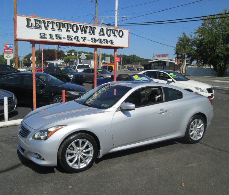 Used 2015 Infiniti Q60 Coupe in Levittown, Pennsylvania | Levittown Auto. Levittown, Pennsylvania