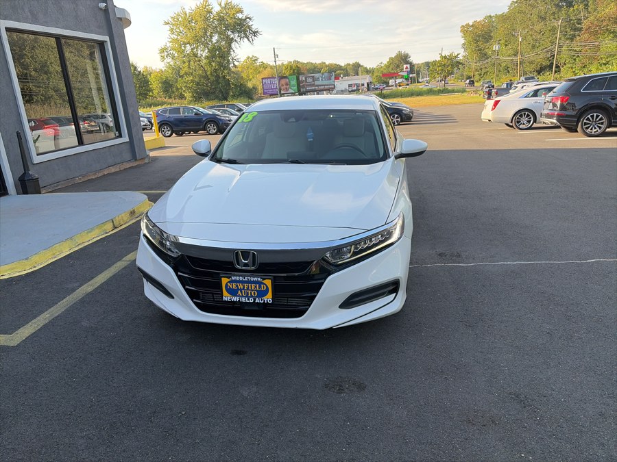 2018 Honda Accord Sedan LX 1.5T CVT, available for sale in Middletown, Connecticut | Newfield Auto Sales. Middletown, Connecticut