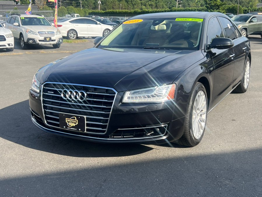2015 Audi A8 L 4dr Sdn 3.0L TDI, available for sale in East Windsor, Connecticut | Central A/S LLC. East Windsor, Connecticut