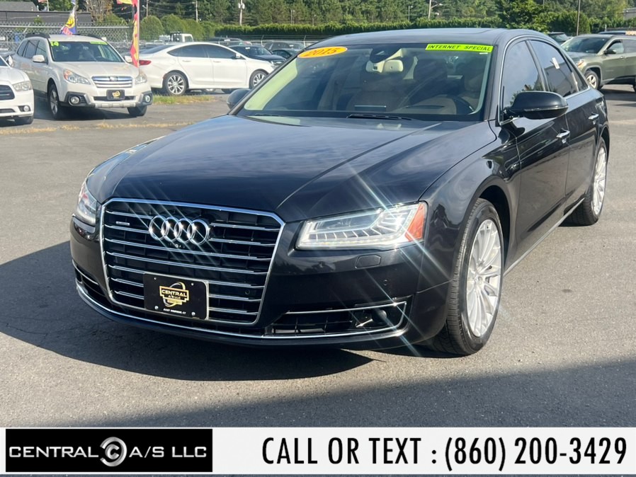 Used Audi A8 L 4dr Sdn 3.0L TDI 2015 | Central A/S LLC. East Windsor, Connecticut