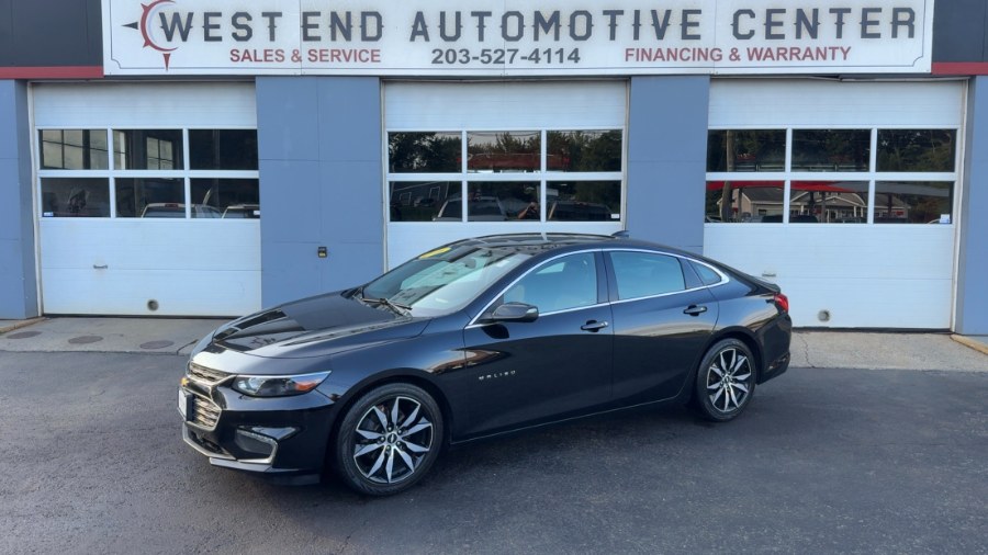 2016 Chevrolet Malibu 4dr Sdn LT w/1LT, available for sale in Waterbury, Connecticut | West End Automotive Center. Waterbury, Connecticut