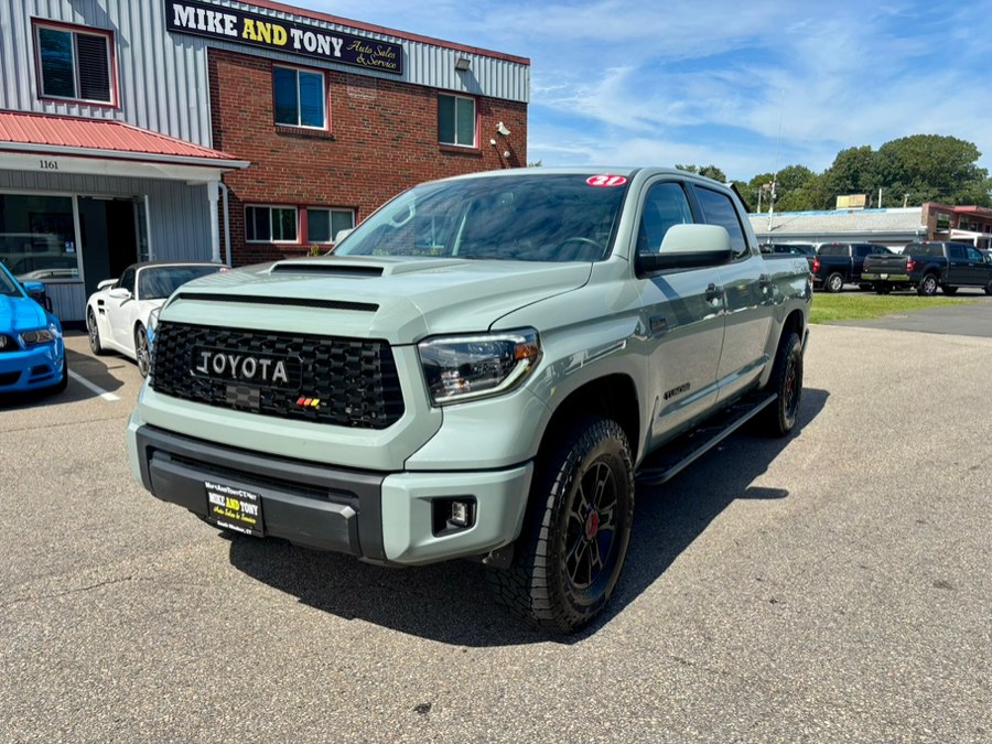 2021 Toyota Tundra 4WD TRD Pro CrewMax 5.5'' Bed 5.7L (Natl), available for sale in South Windsor, Connecticut | Mike And Tony Auto Sales, Inc. South Windsor, Connecticut
