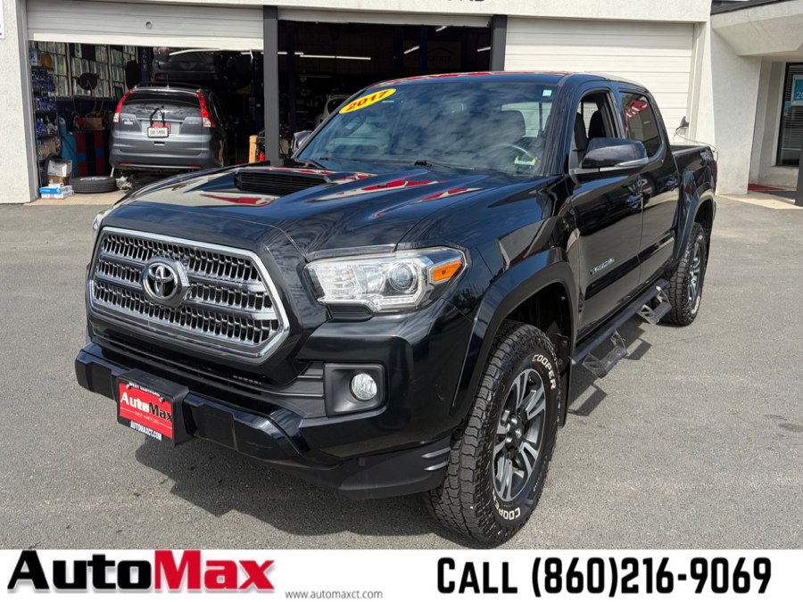 2017 Toyota Tacoma TRD Sport Double Cab 5'' Bed V6 4x4 AT (Natl), available for sale in West Hartford, Connecticut | AutoMax. West Hartford, Connecticut