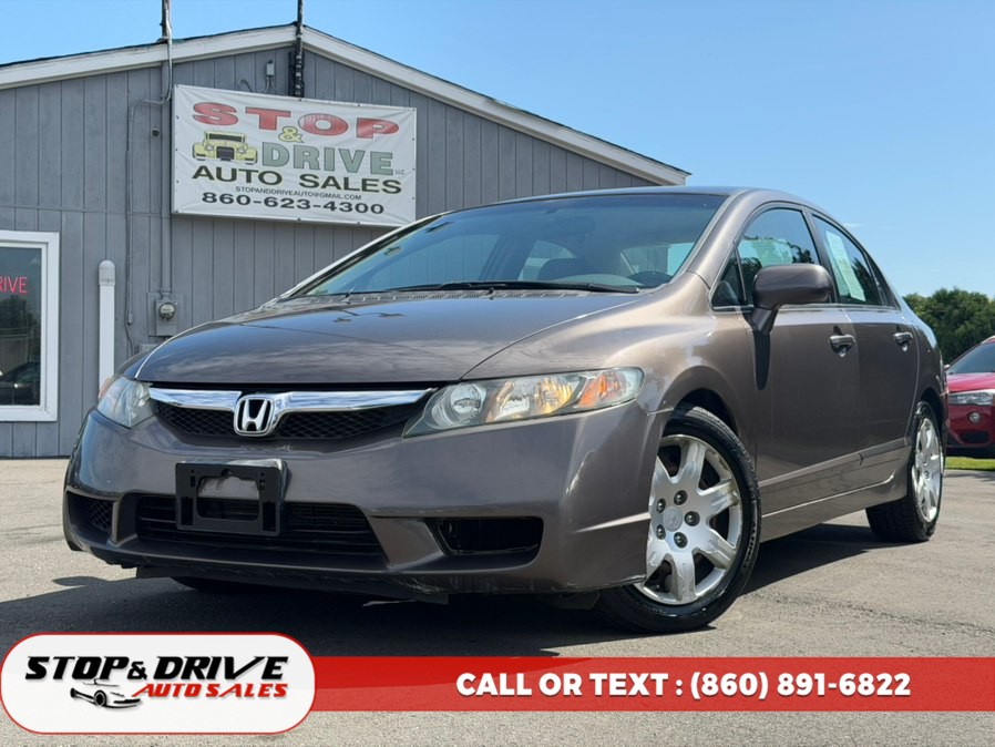 Used 2010 Honda Civic Sdn in East Windsor, Connecticut | Stop & Drive Auto Sales. East Windsor, Connecticut