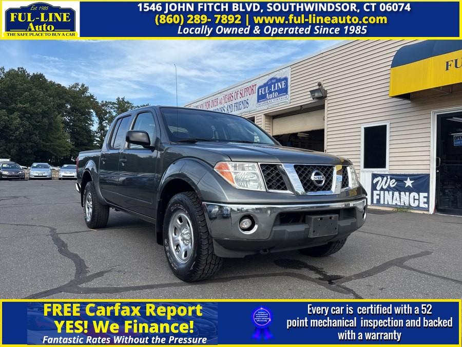2007 Nissan Frontier 4WD Crew Cab SWB Auto SE, available for sale in South Windsor , Connecticut | Ful-line Auto LLC. South Windsor , Connecticut