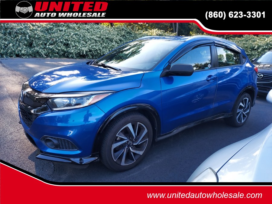 2019 Honda HR-V Sport AWD CVT, available for sale in East Windsor, Connecticut | United Auto Sales of E Windsor, Inc. East Windsor, Connecticut