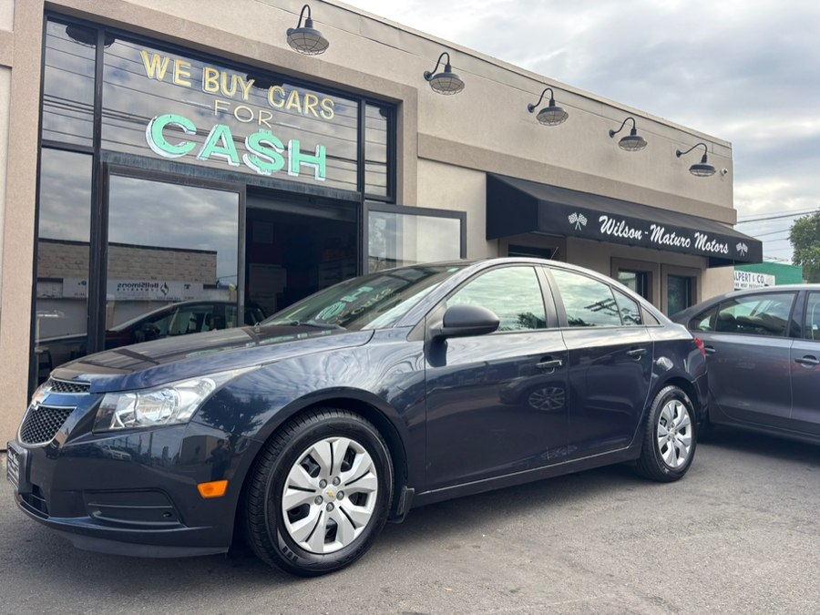 2014 Chevrolet Cruze 4dr Sdn Auto LS, available for sale in New haven, Connecticut | Wilson Maturo Motors. New haven, Connecticut
