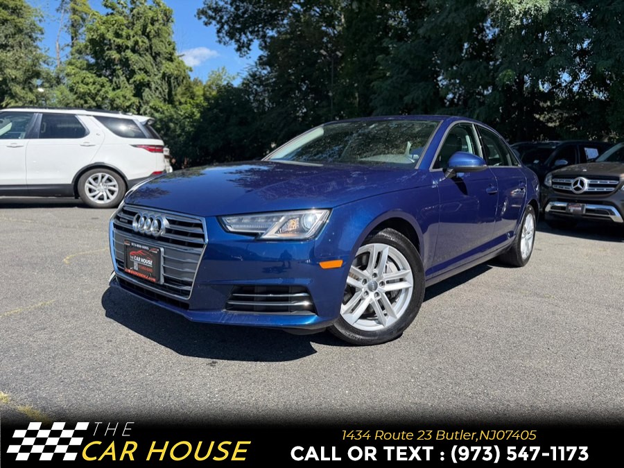 2017 Audi A4 2.0 TFSI Auto Premium quattro AWD, available for sale in Butler, New Jersey | The Car House. Butler, New Jersey