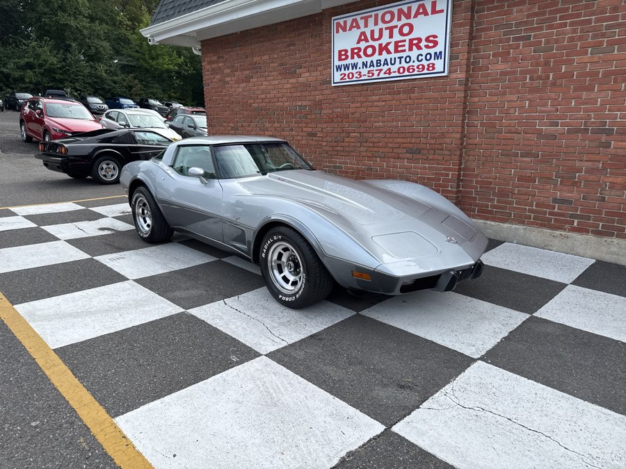 1978 Chevrolet Corvette 25th Anniversary, available for sale in Waterbury, Connecticut | National Auto Brokers, Inc.. Waterbury, Connecticut