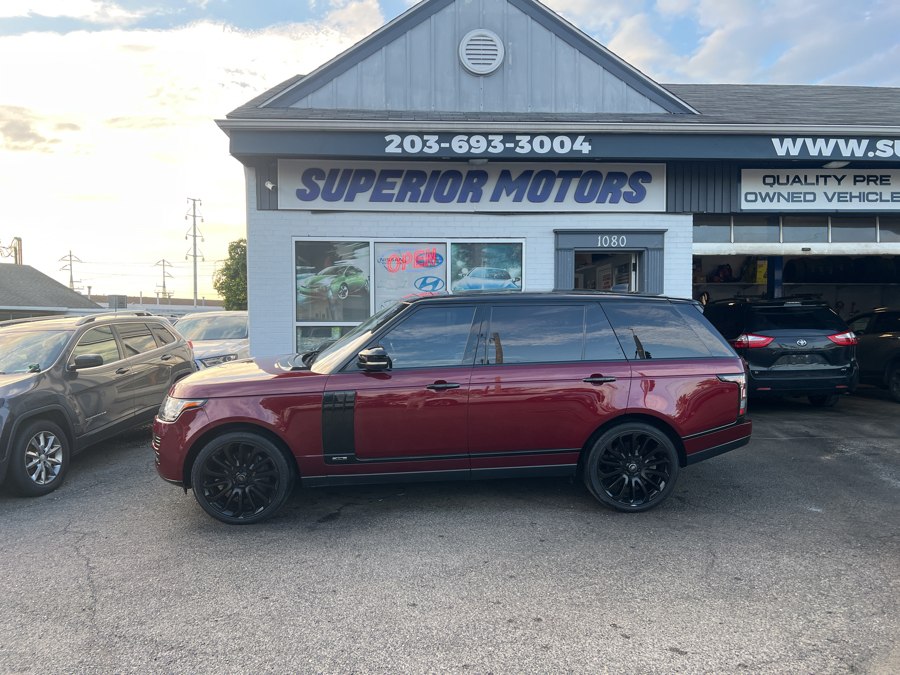 2017 Land Rover Range Rover V8 Supercharged LWB, available for sale in Milford, Connecticut | Korhan LLC DBA Superior Motors. Milford, Connecticut