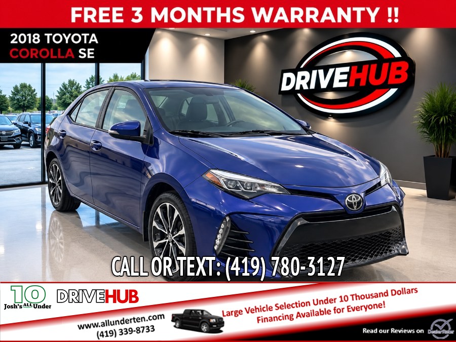 2018 Toyota Corolla SE, available for sale in Lima, Ohio | DRIVEHUB. Lima, Ohio