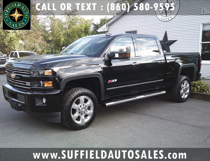 2018 Chevrolet Silverado 2500HD 4WD Crew Cab 153.7" LTZ, available for sale in Suffield, Connecticut | Suffield Auto LLC. Suffield, Connecticut