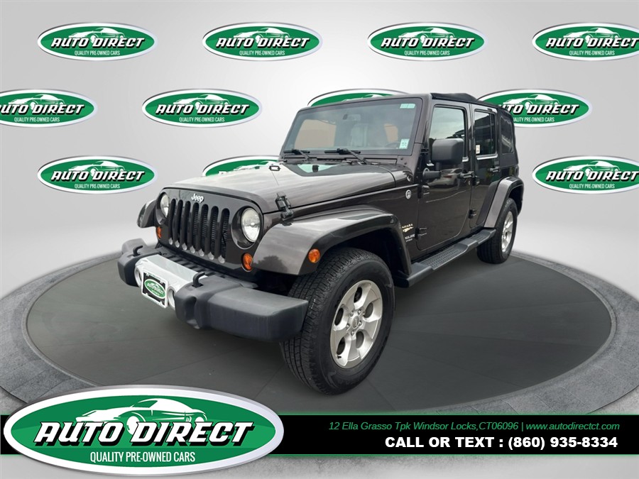Used 2013 Jeep Wrangler Unlimited in Windsor Locks, Connecticut | Auto Direct LLC. Windsor Locks, Connecticut