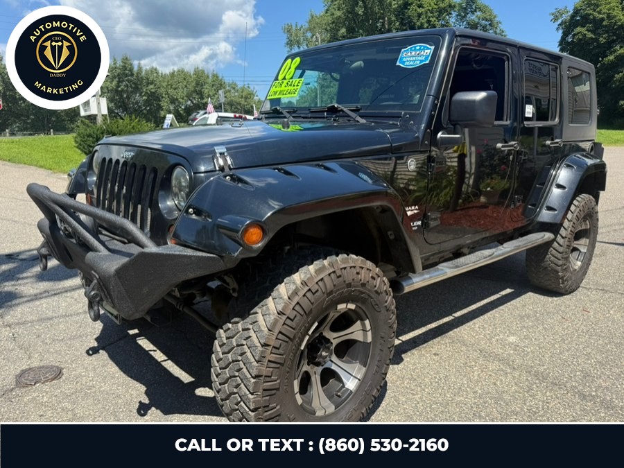 2008 Jeep Wrangler 4WD 4dr Unlimited Sahara, available for sale in Online only, Connecticut | CEO DADDY AUTO. Online only, Connecticut