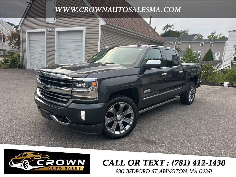 2018 Chevrolet Silverado 1500 4WD Crew Cab 153.0" High Country, available for sale in Abington, Massachusetts | Crown Auto Sales. Abington, Massachusetts