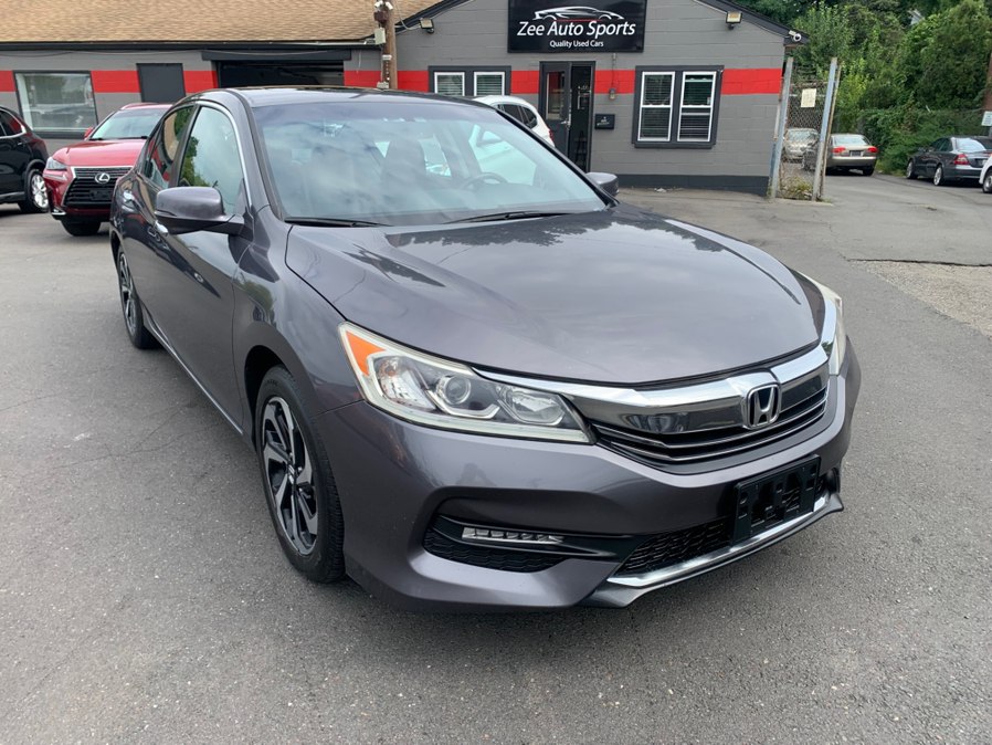 2016 Honda Accord Sedan 4dr I4 CVT EX-L, available for sale in Manchester, Connecticut | Zee Auto Sports. Manchester, Connecticut