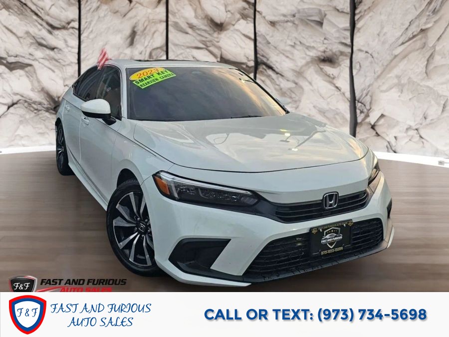 2023 Honda Civic EX Sedan 4D, available for sale in Newark, New Jersey | Fast and Furious Auto Sales. Newark, New Jersey