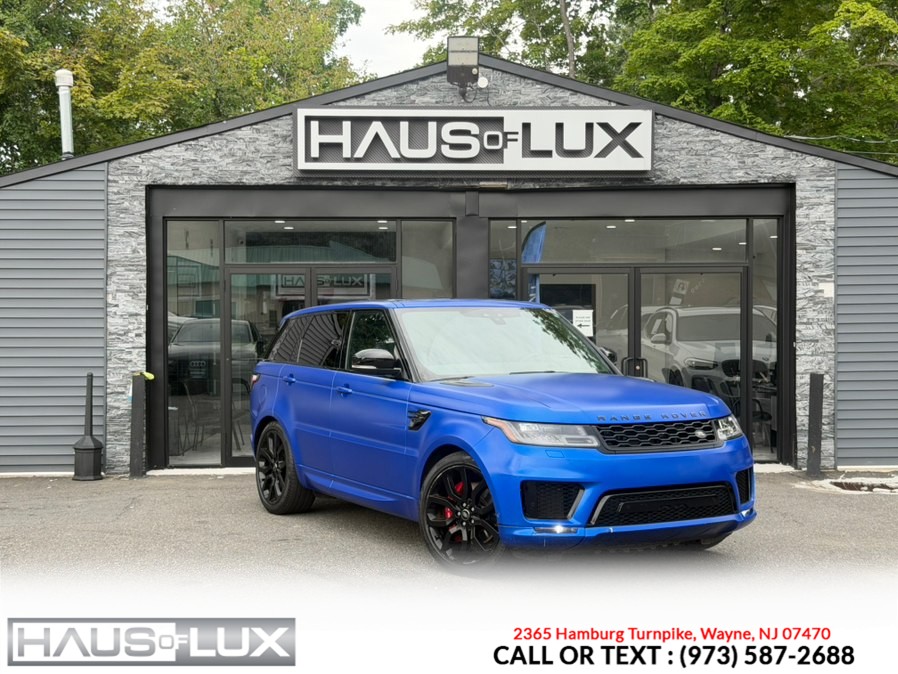 2022 Land Rover Range Rover Sport V8 Supercharged HSE Dynamic, available for sale in Wayne, New Jersey | Haus of Lux. Wayne, New Jersey