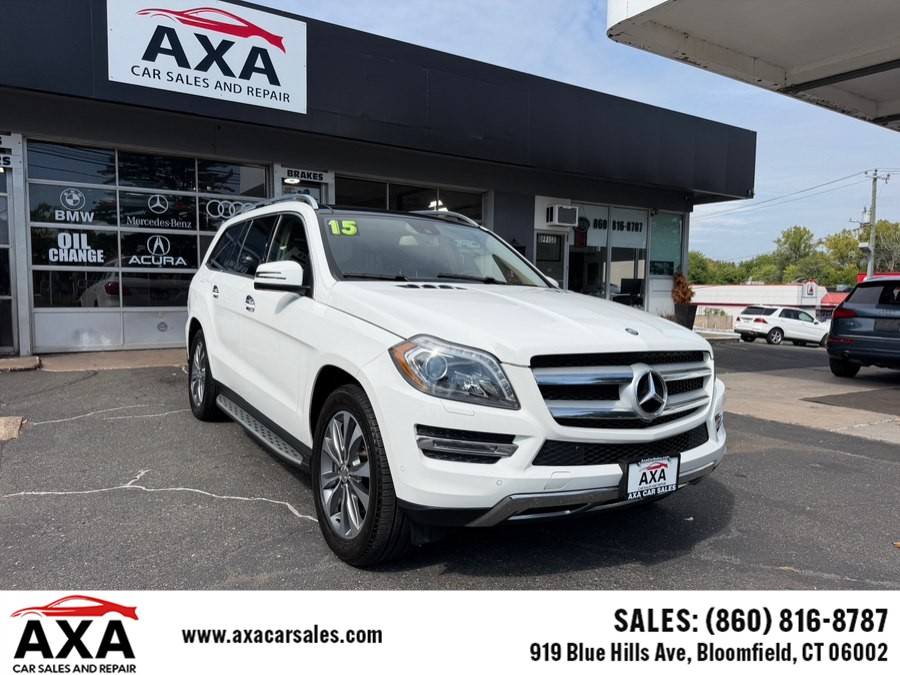 2015 Mercedes-Benz GL-Class 4MATIC 4dr GL 450, available for sale in Bloomfield, Connecticut | AXA Car Sales and Repair LLC. Bloomfield, Connecticut