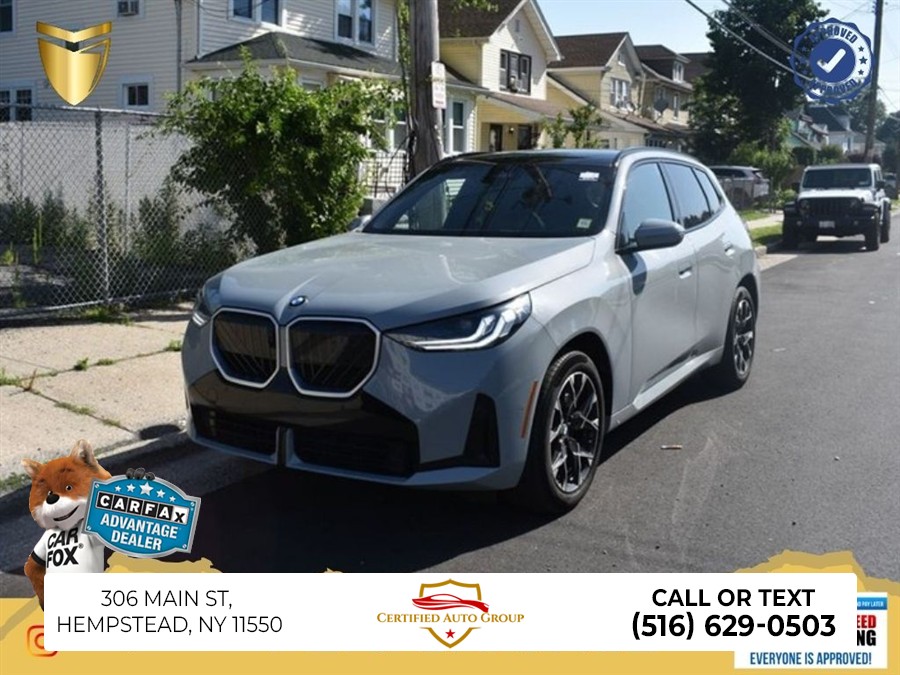 2025 BMW X3 30 xDrive, available for sale in Hempstead, New York | Certified Auto Group. Hempstead, New York