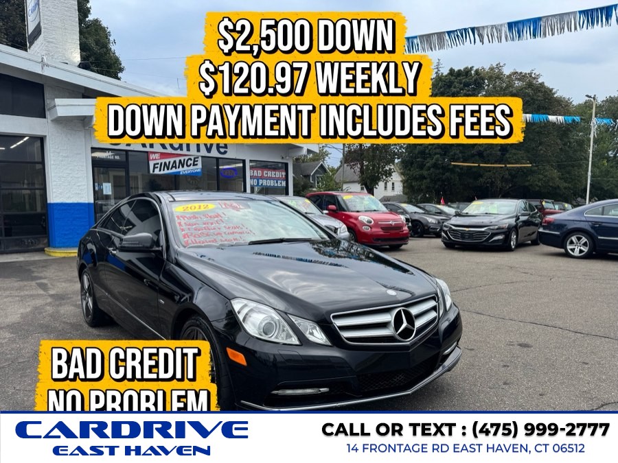 2012 Mercedes-Benz E-Class 2dr Cpe E350 RWD, available for sale in East Haven, Connecticut | Cardrive Auto Group 5 LLC. East Haven, Connecticut