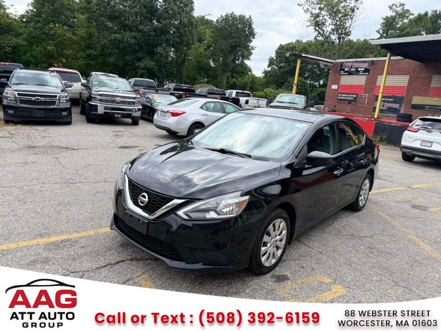 2017 Nissan Sentra SV CVT, available for sale in WORCESTER, Massachusetts | ATT MOTORS. WORCESTER, Massachusetts
