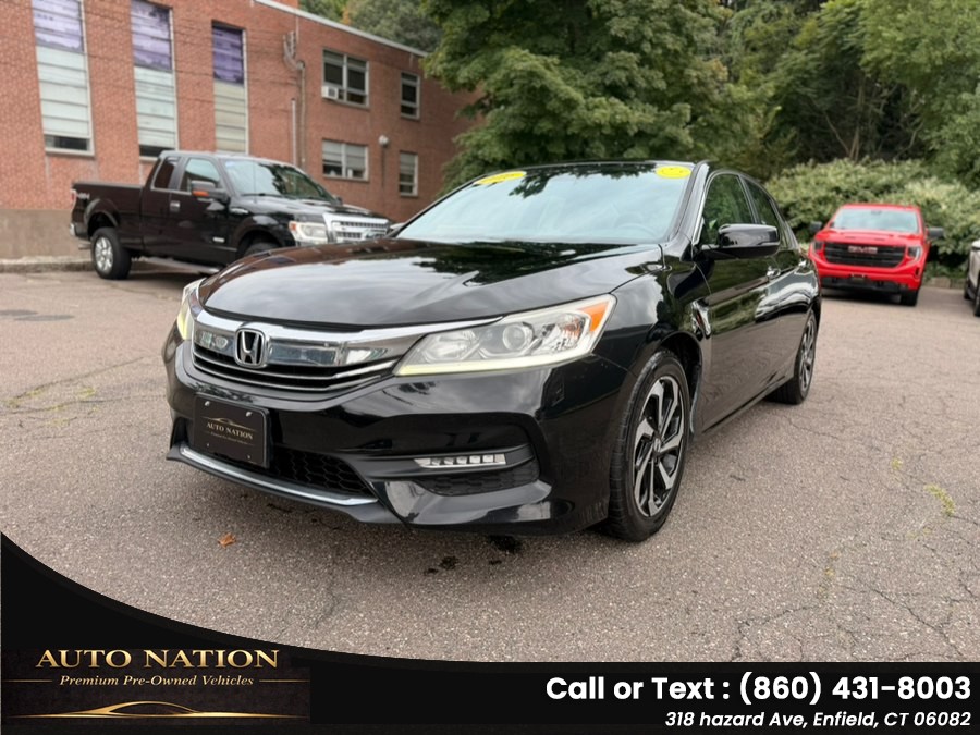 2016 Honda Accord Sedan 4dr I4 CVT EX-L w/Navi & Honda Sensing, available for sale in Enfield, Connecticut | Auto Nation LLC. Enfield, Connecticut