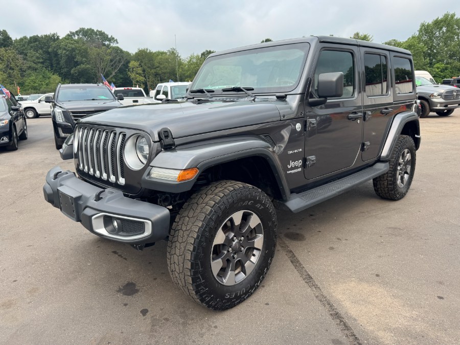 2018 Jeep Wrangler Unlimited Sahara 4x4, available for sale in Ortonville, Michigan | Marsh Auto Sales LLC. Ortonville, Michigan