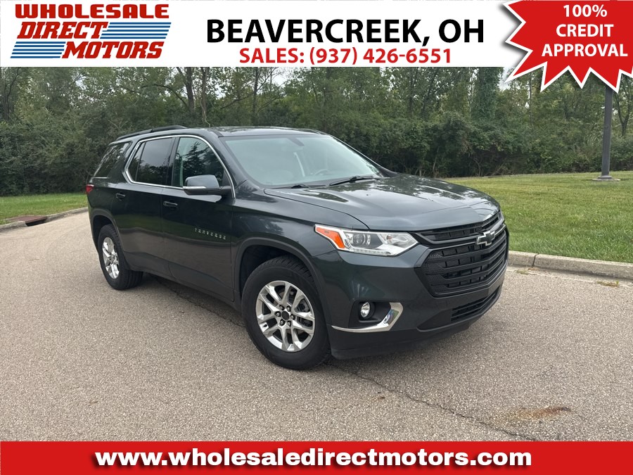 2021 Chevrolet Traverse FWD 4dr LT Cloth w/1LT, available for sale in Beavercreek, Ohio | Wholesale Direct Motors. Beavercreek, Ohio