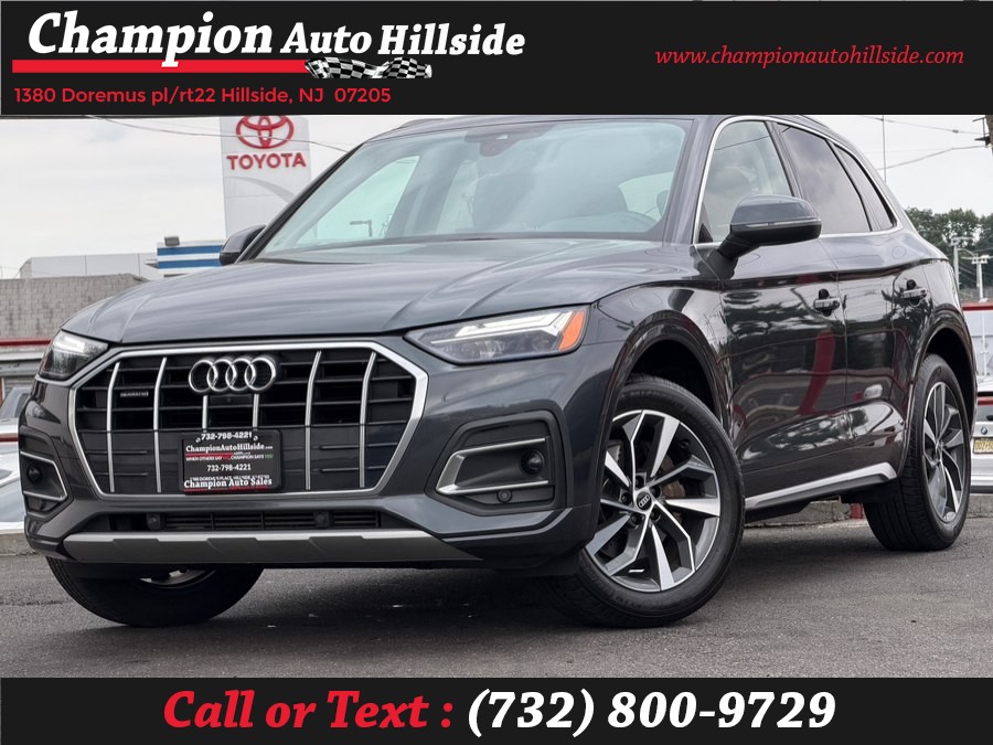 Used 2021 Audi Q5 in Hillside, New Jersey | Champion Auto Hillside. Hillside, New Jersey