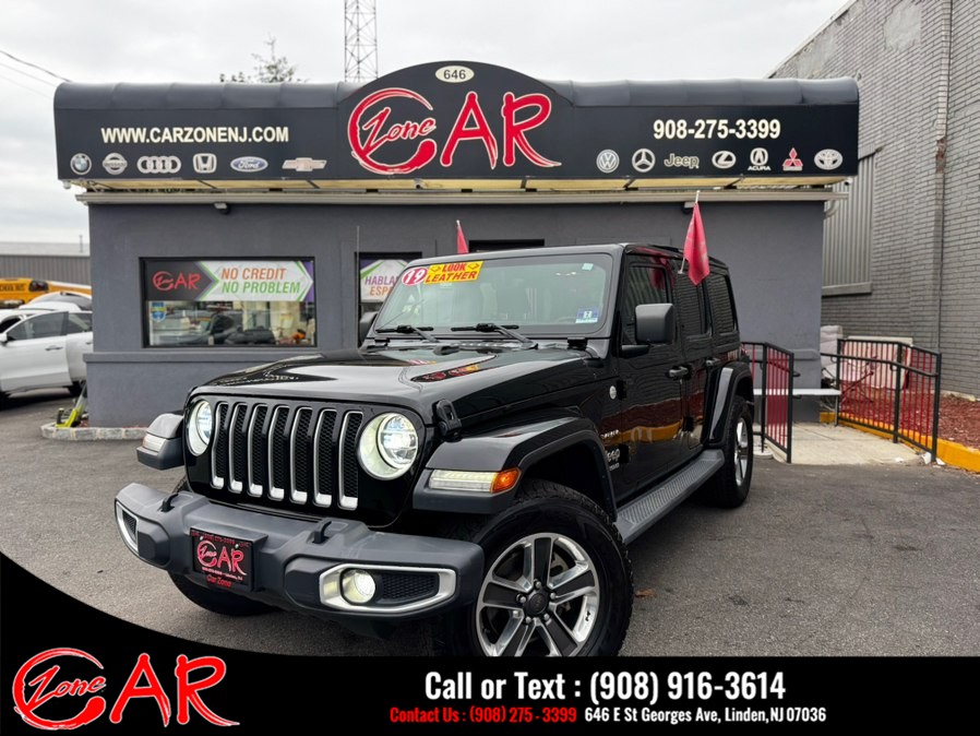 Used 2019 Jeep Wrangler Unlimited in Linden, New Jersey | Car Zone. Linden, New Jersey
