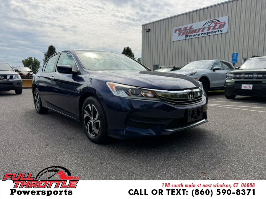 Used 2017 Honda Accord Sedan in East Windsor, Connecticut | Full Throttle Power Sports LLC. East Windsor, Connecticut