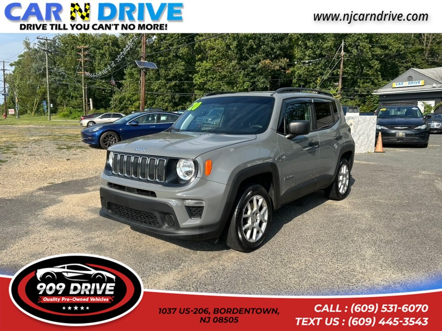 2020 Jeep Renegade Sport 4x4, available for sale in BORDENTOWN, New Jersey | 909 Drive. BORDENTOWN, New Jersey