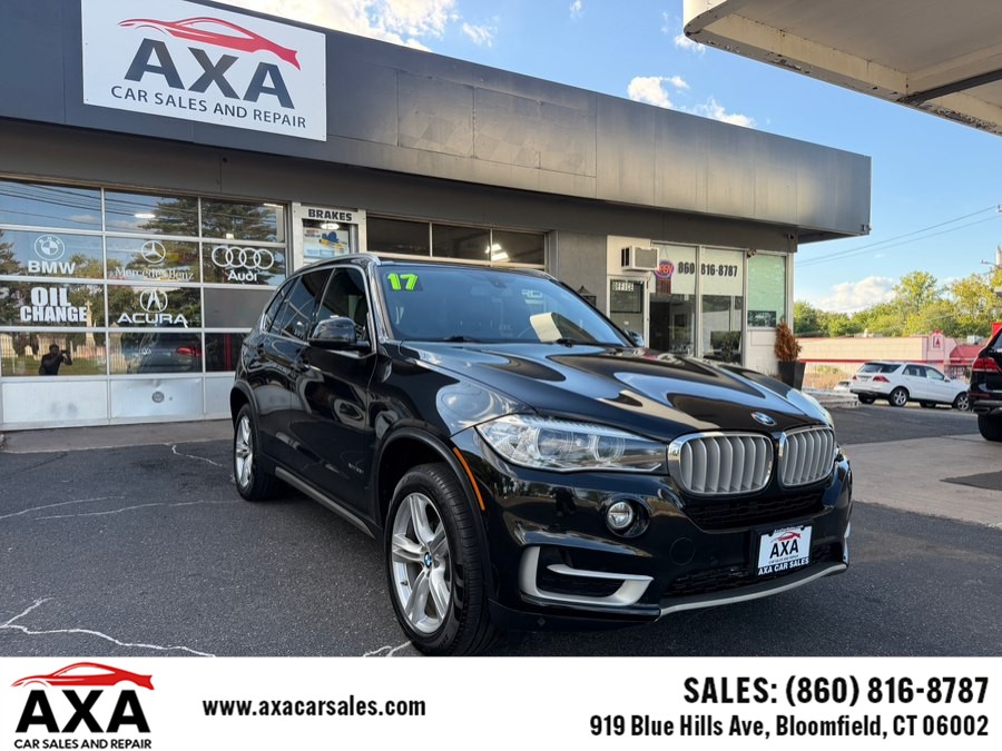 2017 BMW X5 xDrive35i Sports Activity Vehicle, available for sale in Bloomfield, Connecticut | AXA Car Sales and Repair LLC. Bloomfield, Connecticut