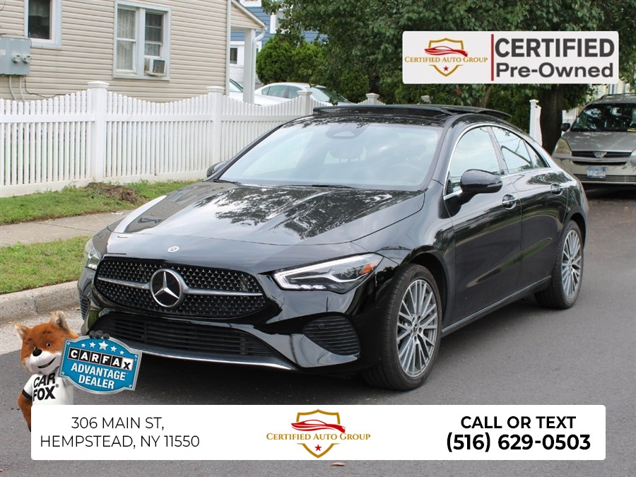 Used 2025 Mercedes-benz Cla in Hempstead, New York | Certified Auto Group. Hempstead, New York
