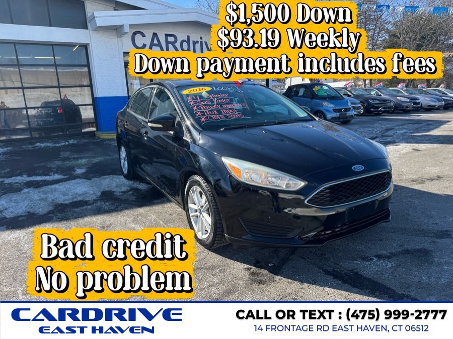2016 Ford Focus 4dr Sdn SE, available for sale in East Haven, Connecticut | Cardrive Auto Group 5 LLC. East Haven, Connecticut