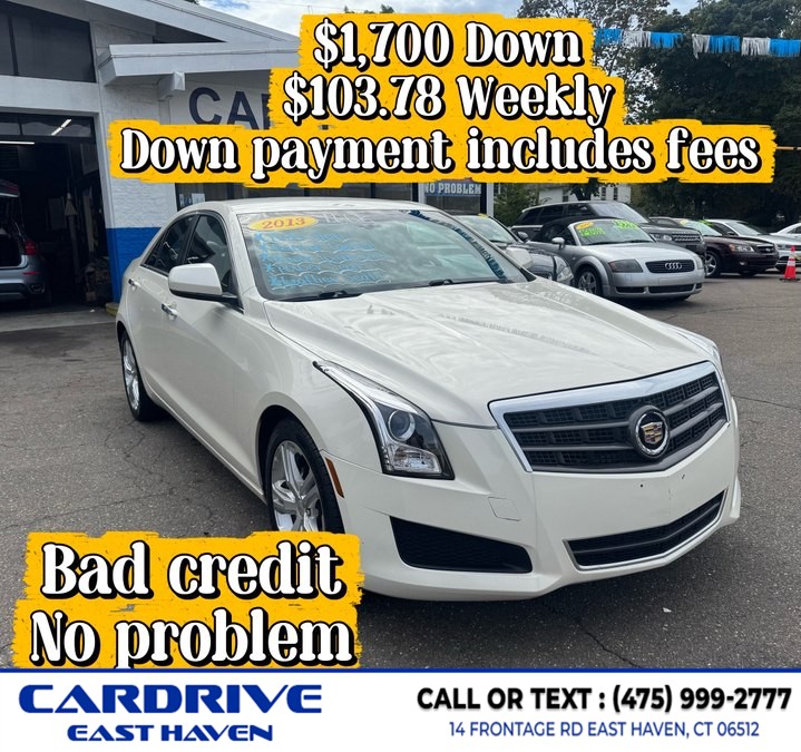 Used 2013 Cadillac ATS in East Haven, Connecticut | Cardrive Auto Group 5 LLC. East Haven, Connecticut