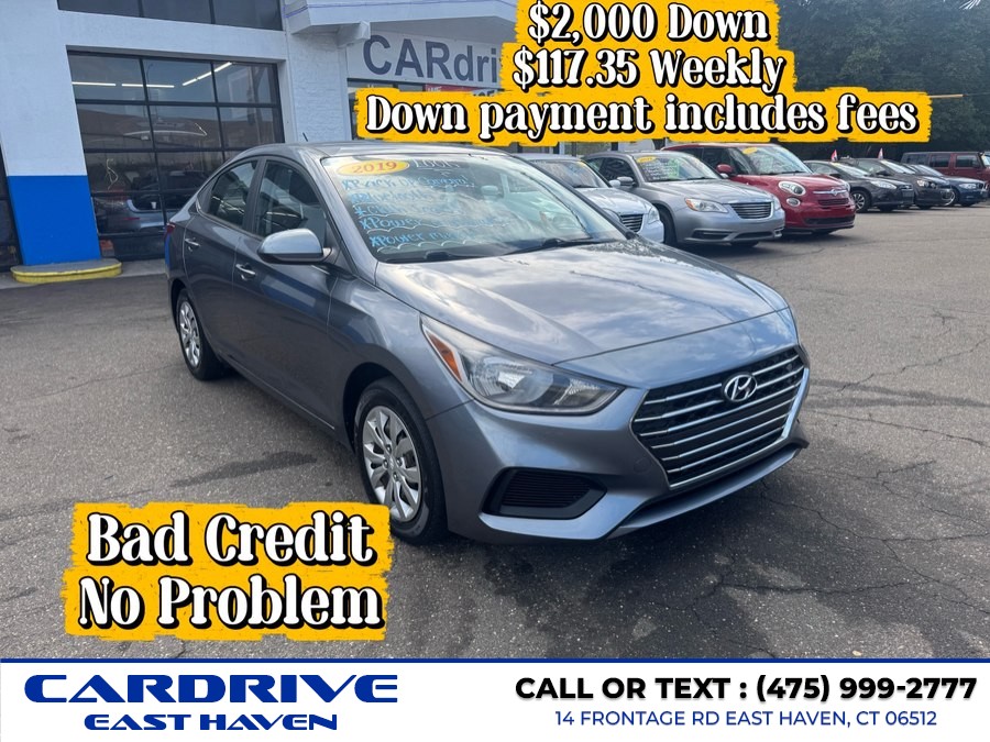 2019 Hyundai Accent SE Sedan Auto, available for sale in East Haven, Connecticut | Cardrive Auto Group 5 LLC. East Haven, Connecticut