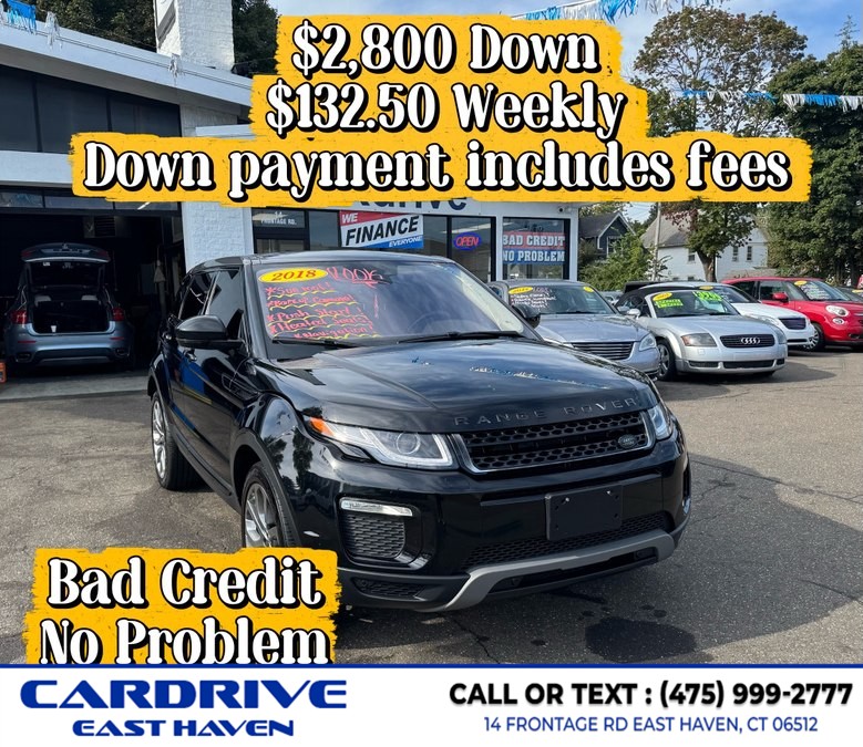 Used 2018 Land Rover Range Rover Evoque in East Haven, Connecticut | Cardrive Auto Group 5 LLC. East Haven, Connecticut