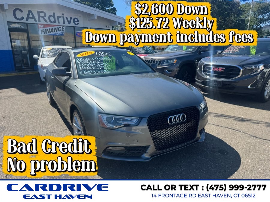Used 2015 Audi A5 in East Haven, Connecticut | Cardrive Auto Group 5 LLC. East Haven, Connecticut