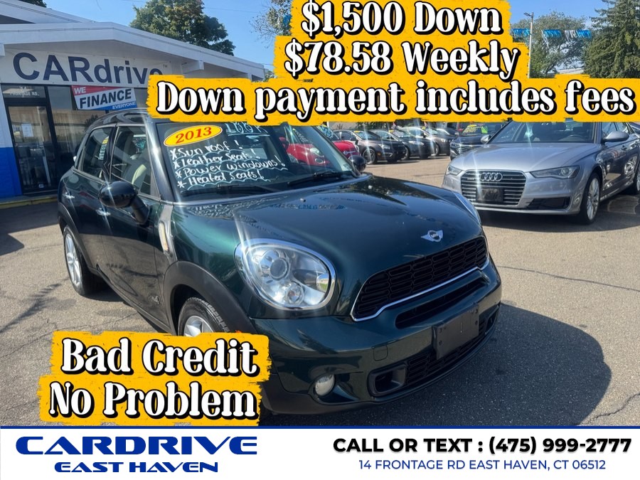Used 2013 MINI Cooper Countryman in East Haven, Connecticut | Cardrive Auto Group 5 LLC. East Haven, Connecticut